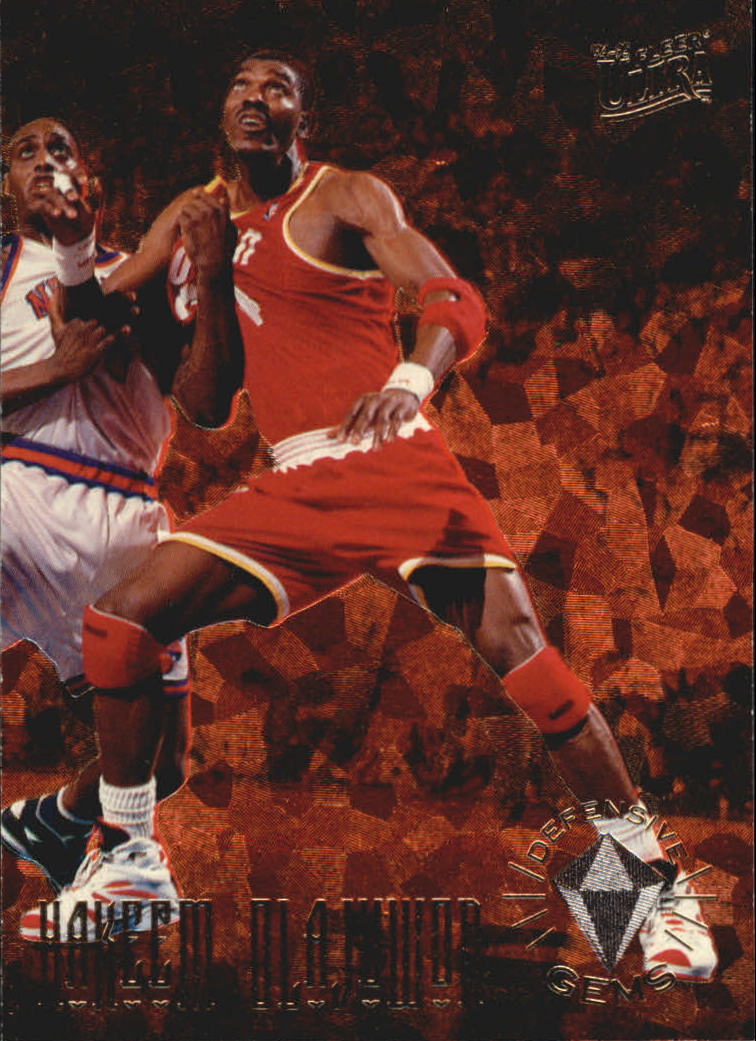 1994-95 Ultra Defensive Gems #2 Hakeem Olajuwon