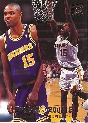 1994-95 Ultra Double Trouble #9 Latrell Sprewell