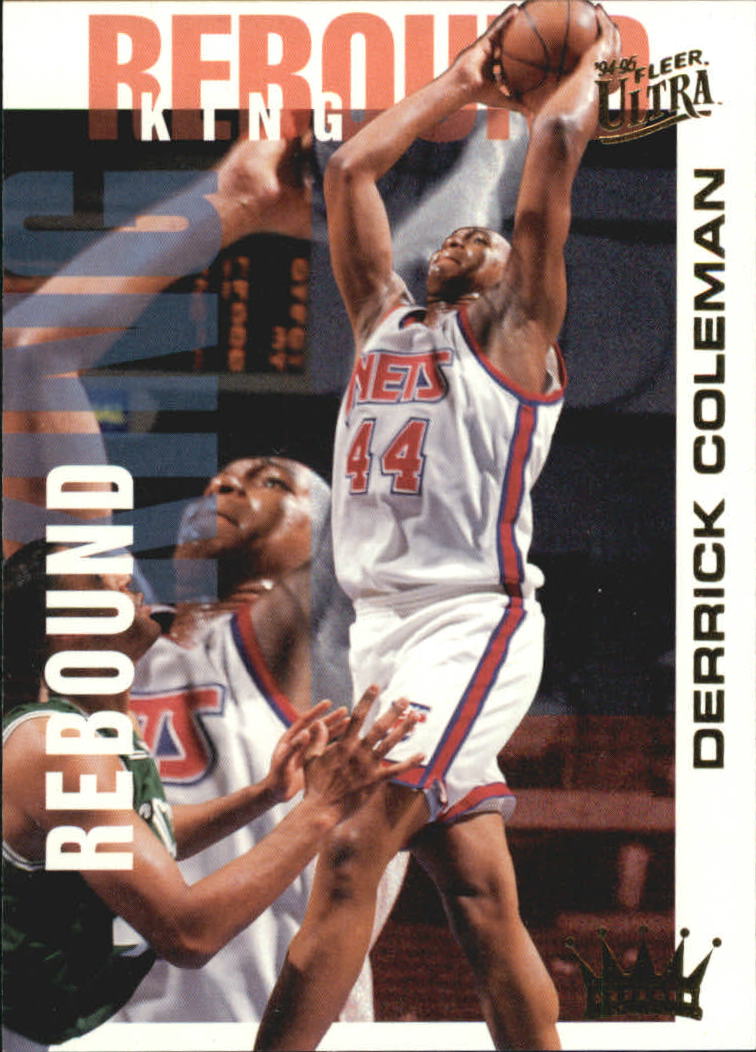 1994-95 Ultra Rebound Kings #1 Derrick Coleman