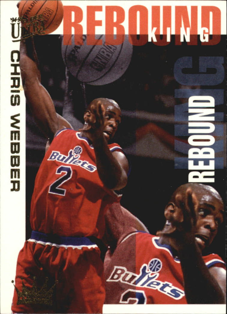 1994-95 Ultra Rebound Kings #9 Chris Webber