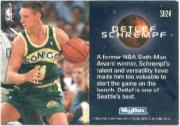 1994-95 SkyBox Premium Slammin' Universe #SU24 Detlef Schrempf back image