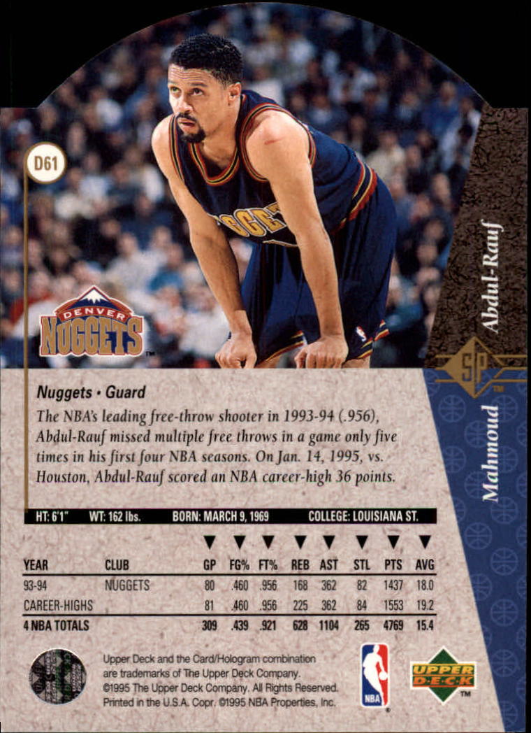 Collection Gallery - Billy Kingsley - Mahmoud Abdul-Rauf