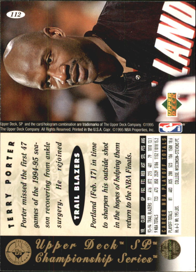 Sports Card Back