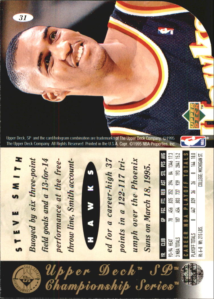 1994-95 SP Basketball Championship Die Cuts Singles - You Choose - Picture 9 of 191