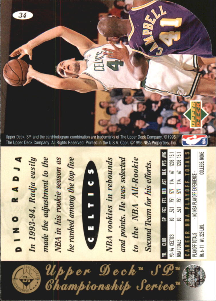 1994-95 SP Basketball Championship Die Cuts Singles - You Choose - Picture 15 of 191