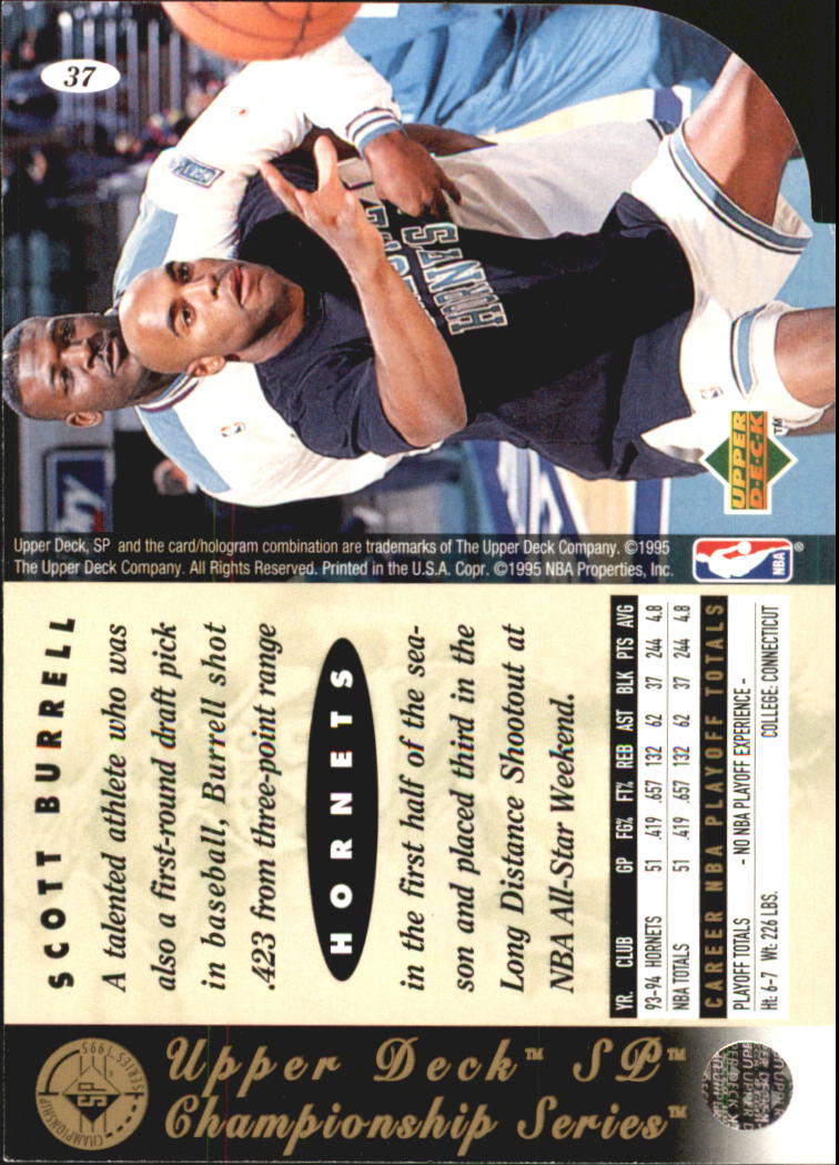 1994-95 SP Basketball Championship Die Cuts Singles - You Choose - Picture 21 of 191