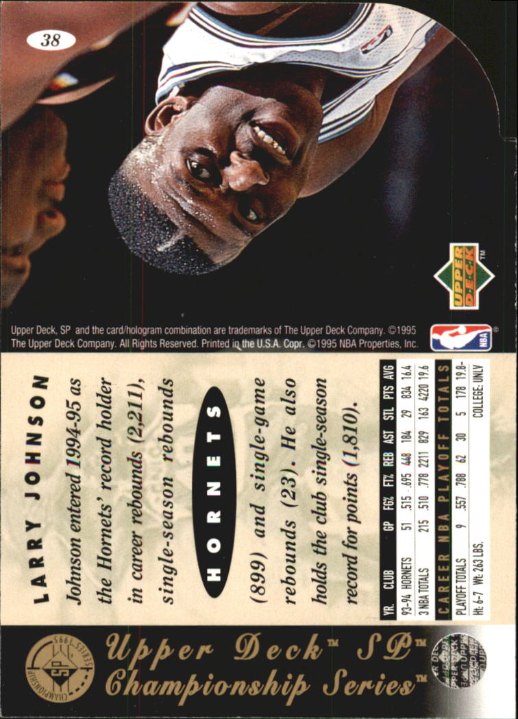 1994-95 SP Basketball Championship Die Cuts Singles - You Choose - Picture 23 of 191