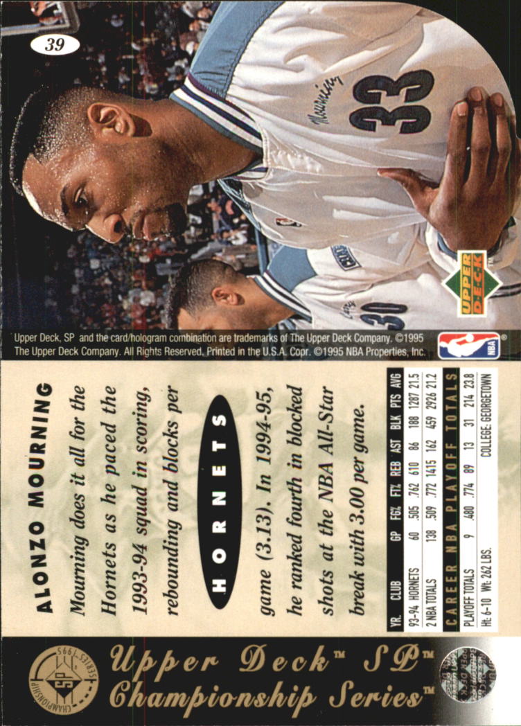 1994-95 SP Basketball Championship Die Cuts Singles - You Choose - Picture 25 of 191