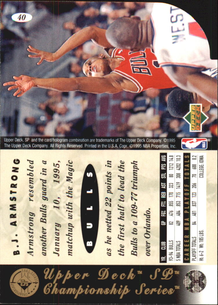 1994-95 SP Basketball Championship Die Cuts Singles - You Choose - Picture 27 of 191