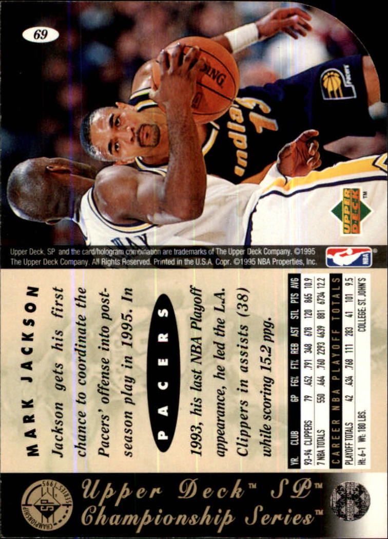 1994-95 SP Basketball Championship Die Cuts Singles - You Choose - Picture 76 of 191
