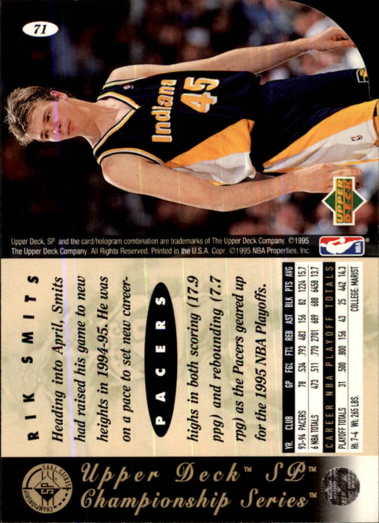 1994-95 SP Basketball Championship Die Cuts Singles - You Choose - Picture 82 of 191