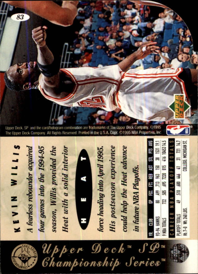 Sports Card Back