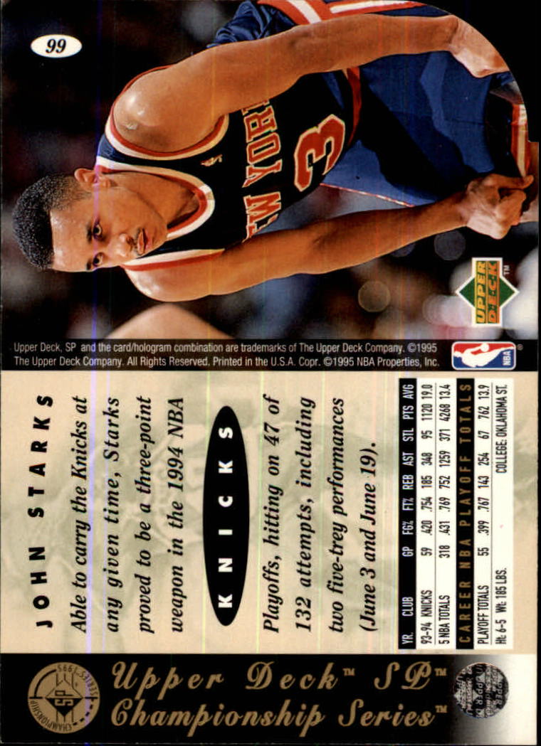 1994-95 SP Basketball Championship Die Cuts Singles - You Choose - Picture 132 of 191