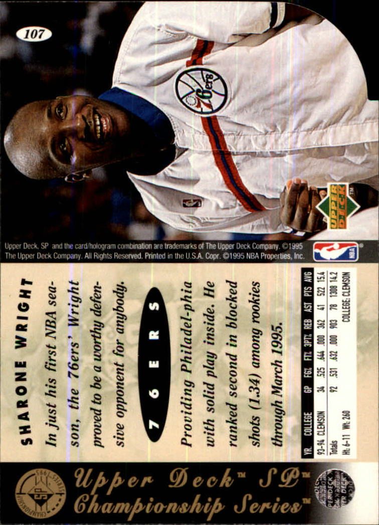 1994-95 SP Basketball Championship Die Cuts Singles - You Choose - Picture 144 of 191