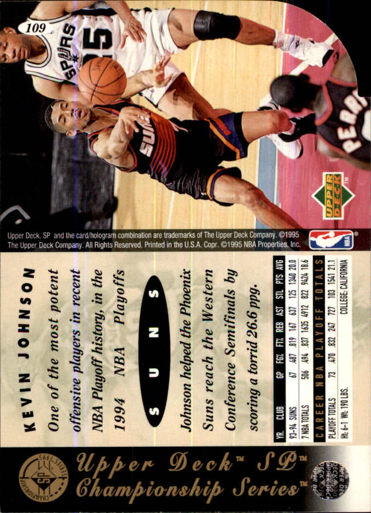 1994-95 SP Basketball Championship Die Cuts Singles - You Choose - Picture 146 of 191