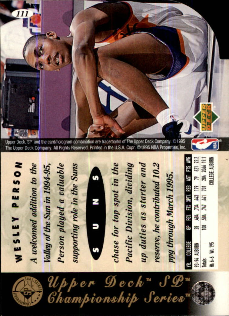1994-95 SP Basketball Championship Die Cuts Singles - You Choose - Picture 150 of 191