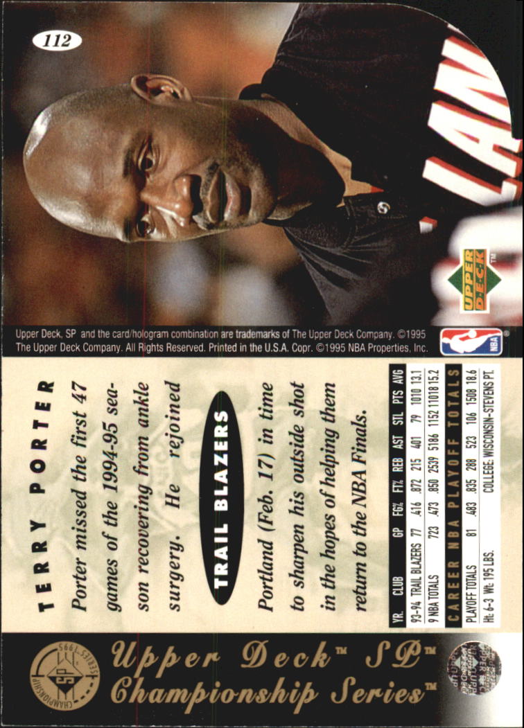 Sports Card Back