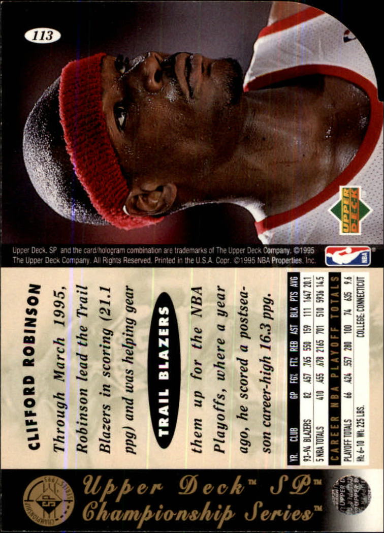 1994-95 SP Basketball Championship Die Cuts Singles - You Choose - Picture 154 of 191