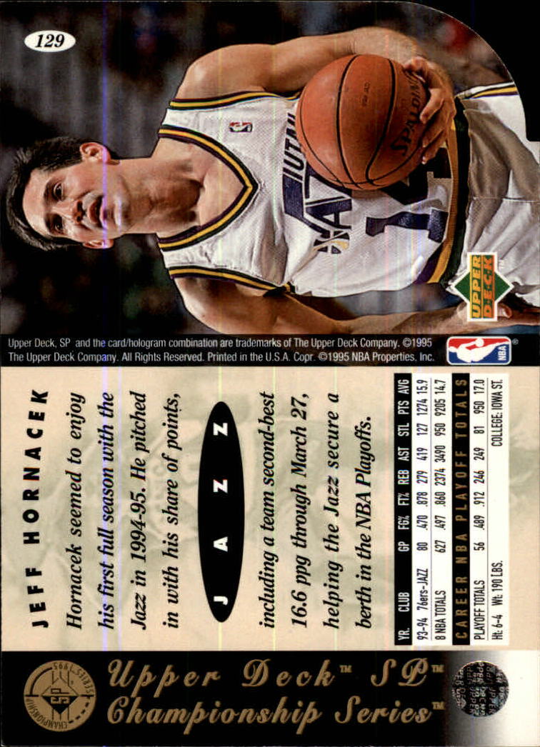 1994-95 SP Basketball Championship Die Cuts Singles - You Choose - Picture 182 of 191