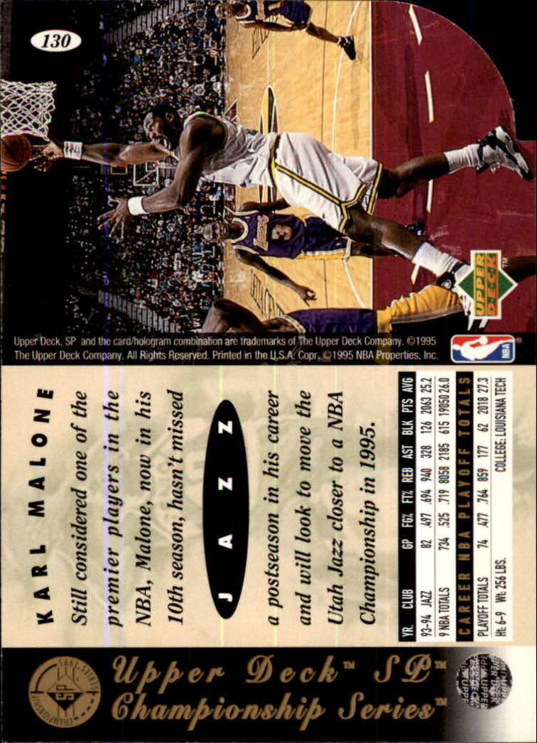 1994-95 SP Basketball Championship Die Cuts Singles - You Choose - Picture 184 of 191