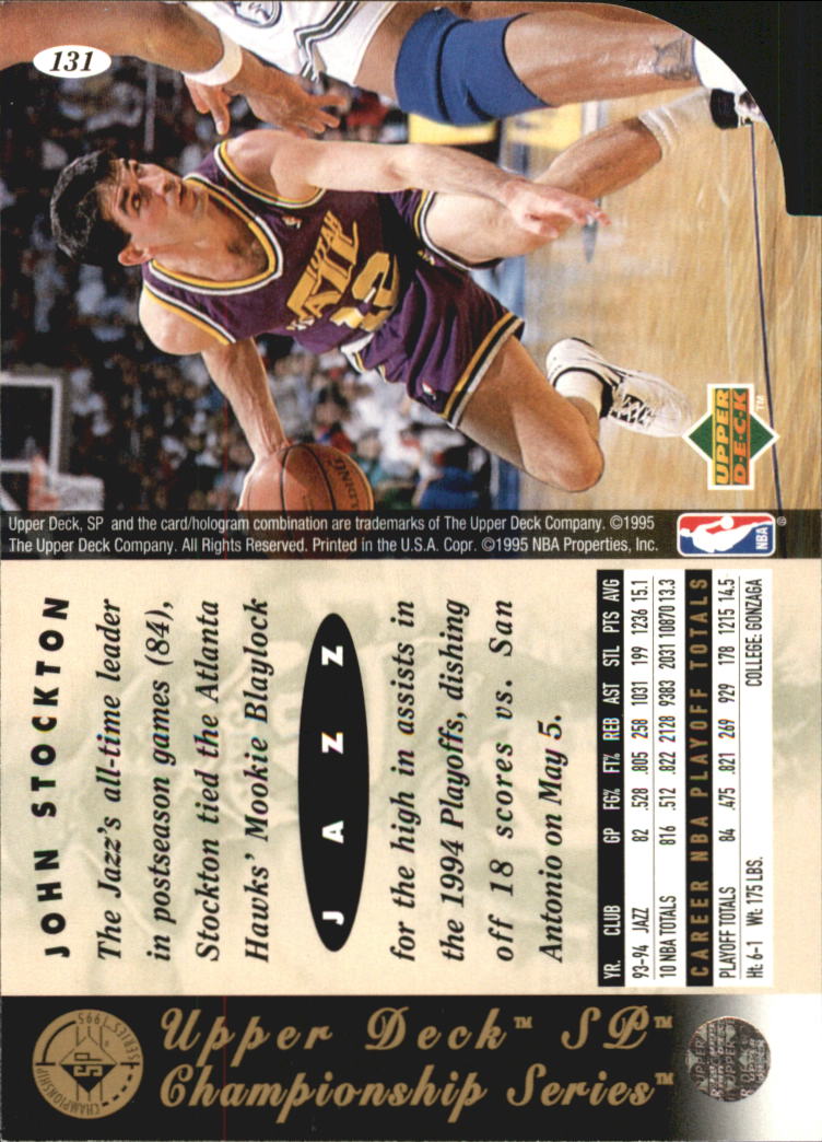 1994-95 SP Basketball Championship Die Cuts Singles - You Choose - Picture 186 of 191