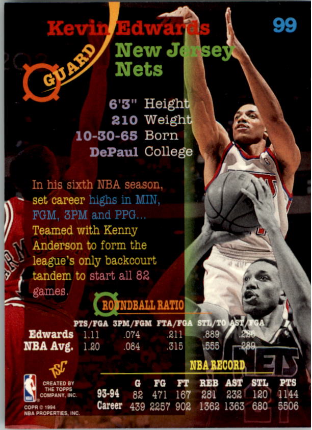 Sports Card Back