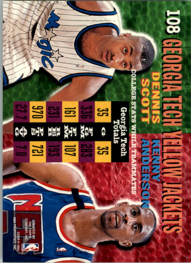 Sports Card Back