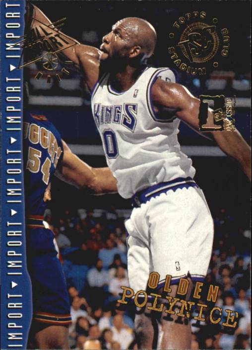 1994-95 Stadium Club First Day Issue #204 Olden Polynice AI