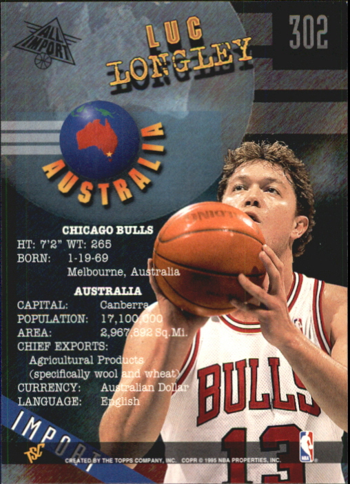 Sports Card Back