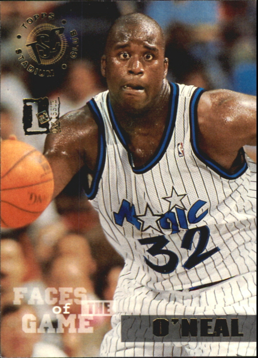1994-95 Stadium Club First Day Issue #355 Shaquille O'Neal FG