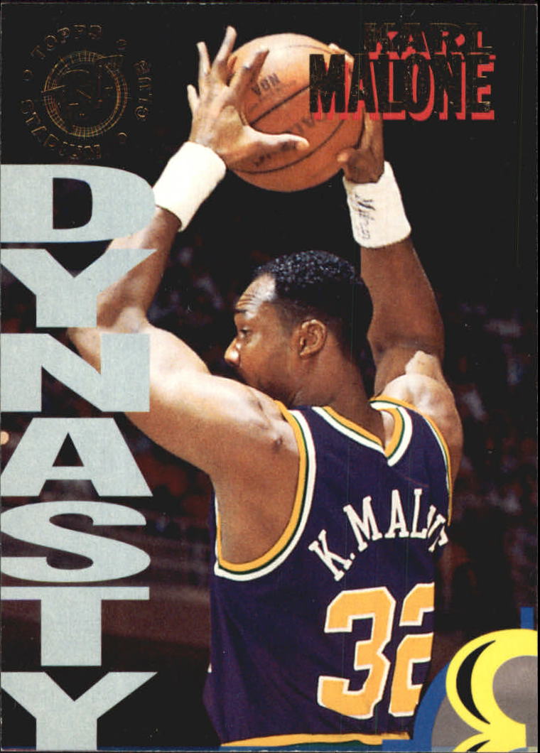 1994-95 Stadium Club Dynasty and Destiny #2A Karl Malone