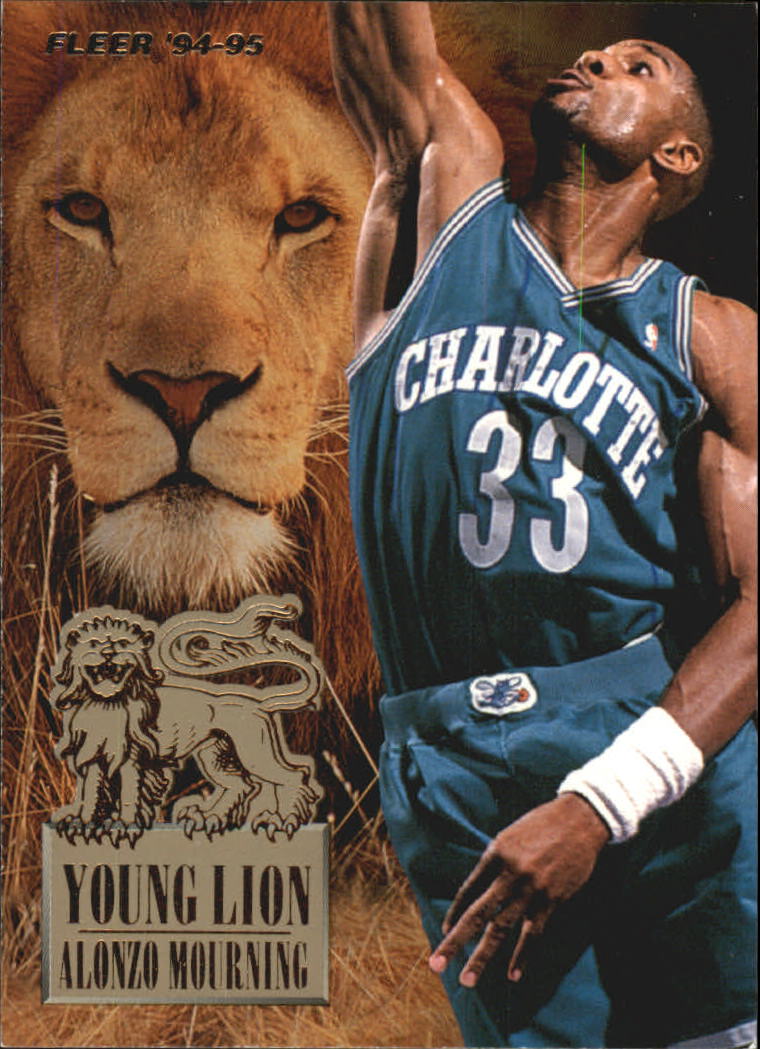 1994-95 Fleer Young Lions #4 Alonzo Mourning