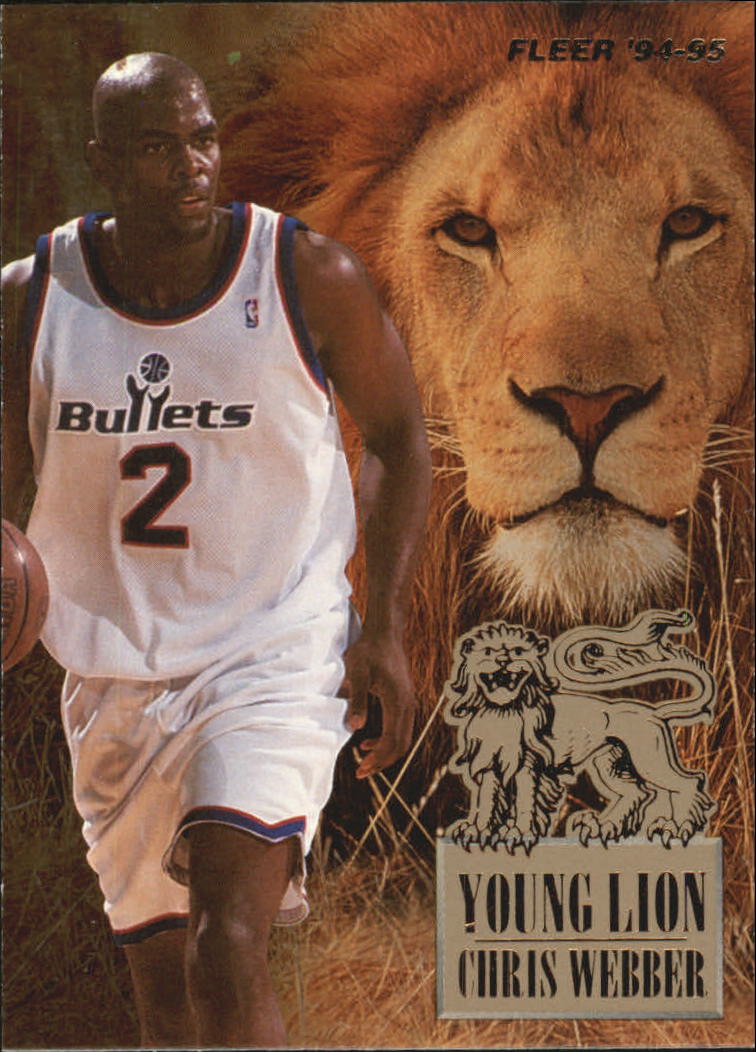 1994-95 Fleer Young Lions #6 Chris Webber