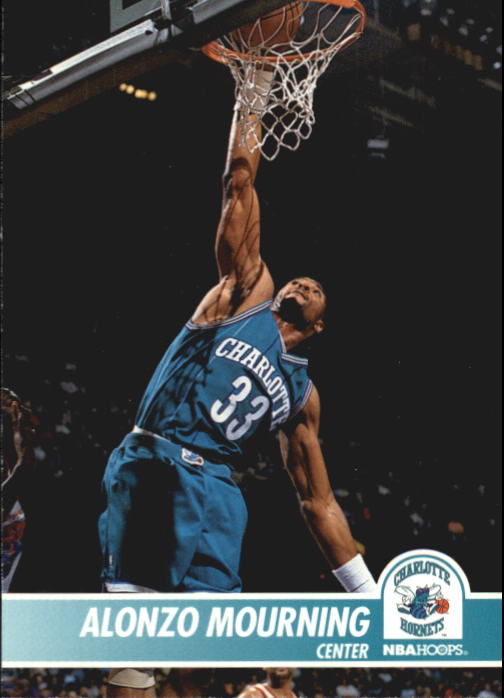 1994-95 Hoops #22 Alonzo Mourning