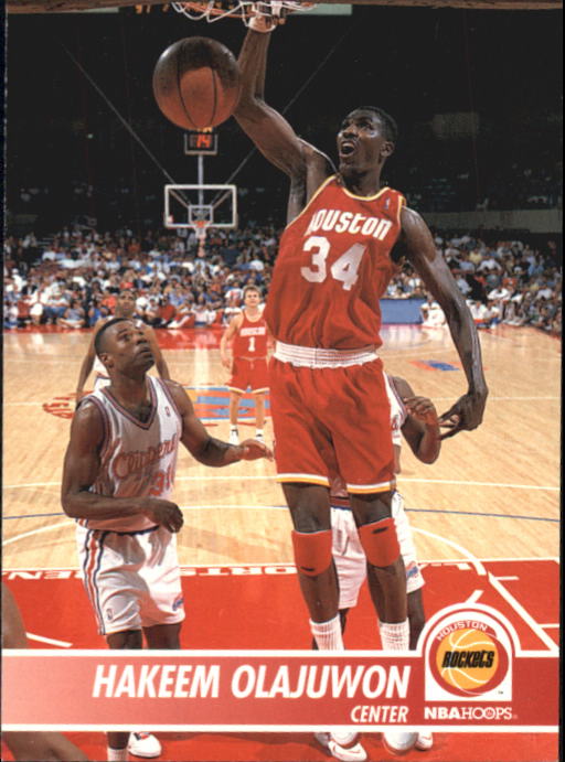 1994-95 Hoops #78 Hakeem Olajuwon