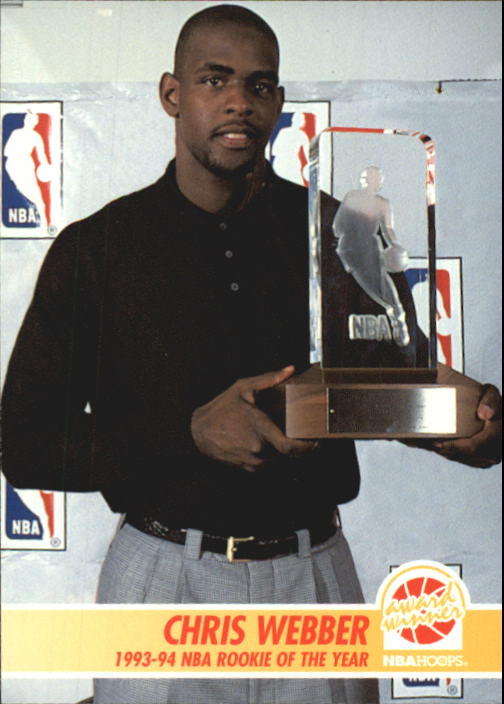 1994-95 Hoops #259 Chris Webber AW