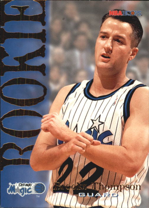 1994-95 Hoops #357 Brooks Thompson RC