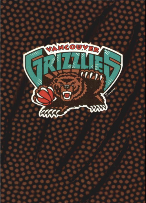 1994-95 Hoops #419 Vancouver Grizzlies TC