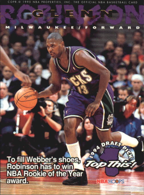 1994-95 Hoops #421 Glenn Robinson TOP/Chris Webber