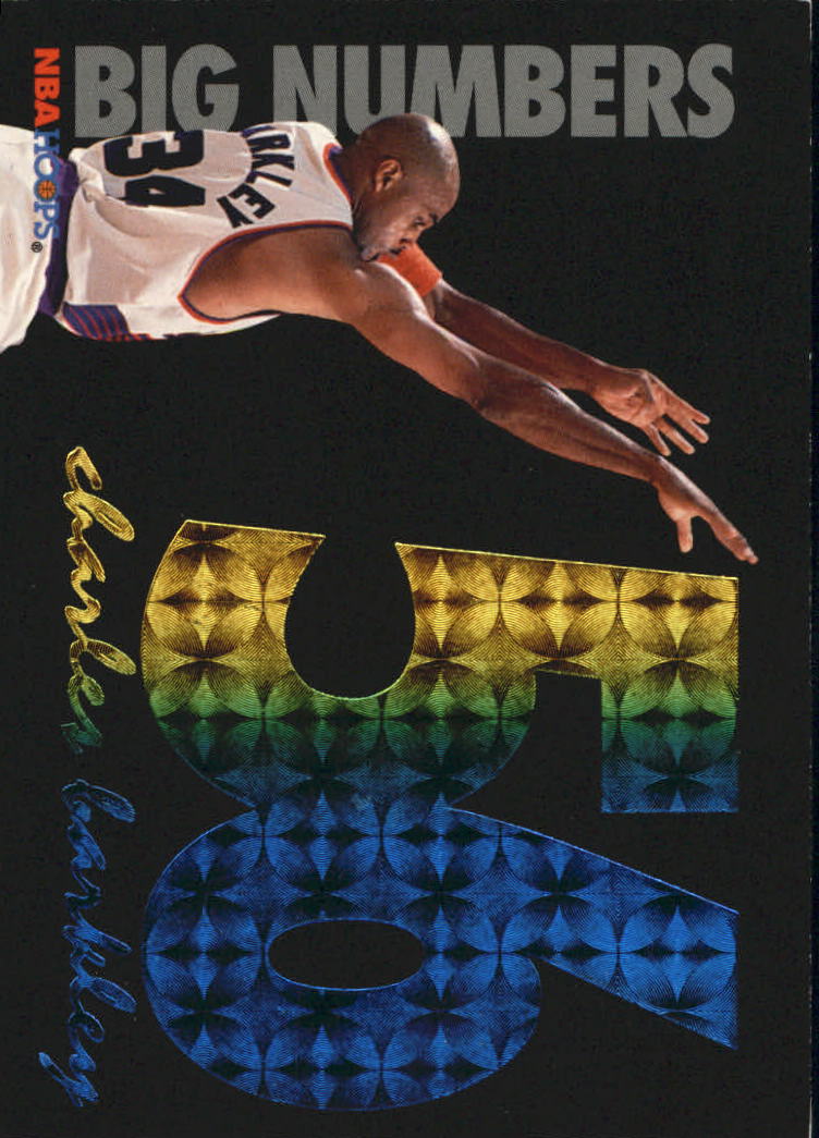 1994-95 Hoops Big Numbers Rainbow #12 Charles Barkley