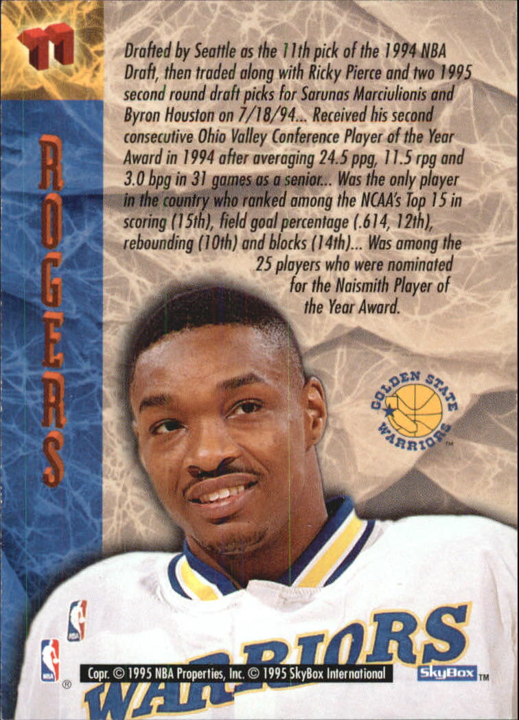 1994-95 Hoops Draft Redemption #11 Carlos Rogers