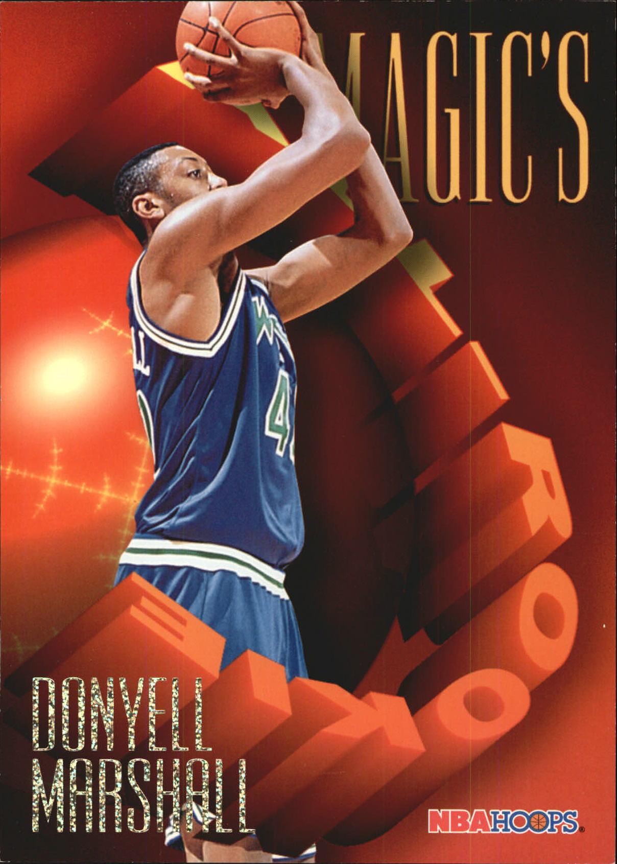 1994-95 Hoops Magic's All-Rookies Jumbos #AR4 Donyell Marshall