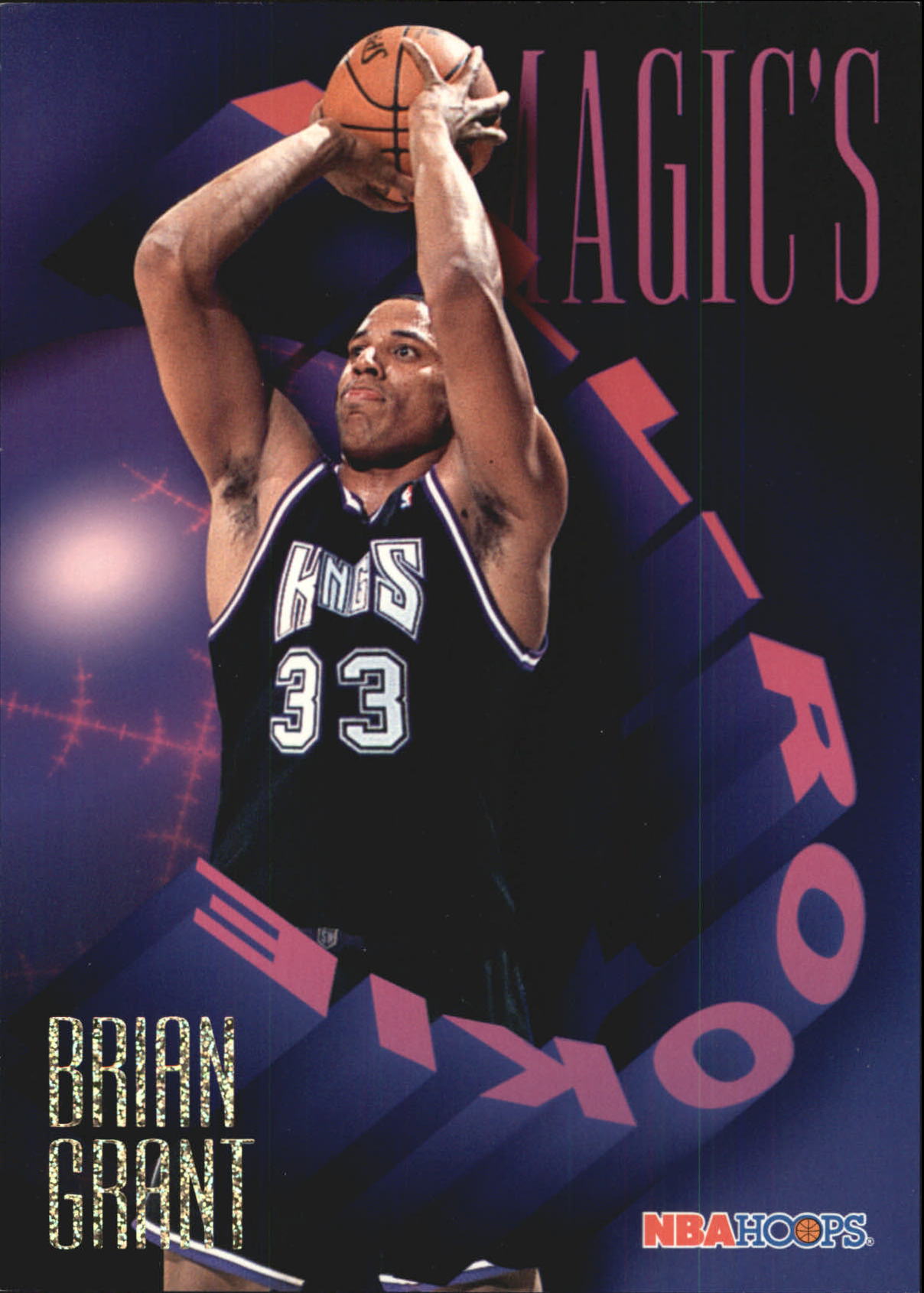 1994-95 Hoops Magic's All-Rookies Jumbos #AR7 Brian Grant