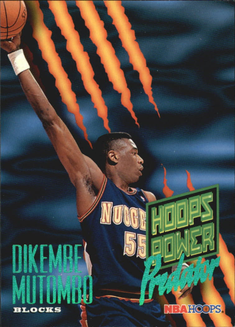 1994-95 Hoops Predators #P2 Dikembe Mutombo