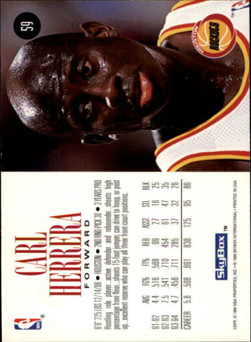 Sports Card Back
