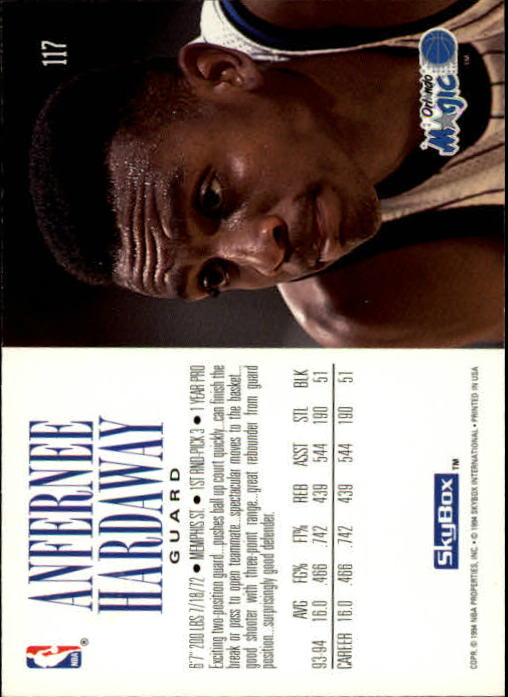 Anfernee Hardaway cards (1994-2021) Magic Suns Memphis State - Picture 9 of 196