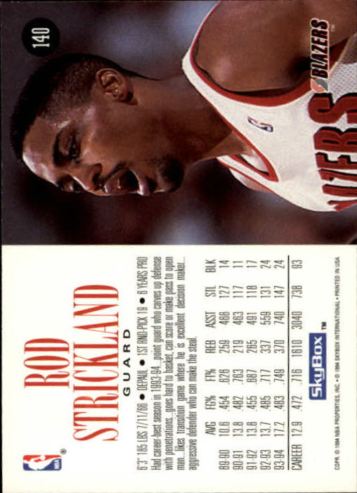 B3737- 1994-95 SkyBox Premium Bk #s 1-270 +Rookies -You Pick- 15+ FREE US SHIP - Picture 227 of 403