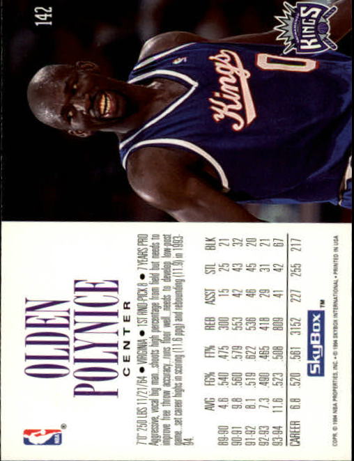 B3737- 1994-95 SkyBox Premium Bk #s 1-270 +Rookies -You Pick- 15+ FREE US SHIP - Picture 231 of 403