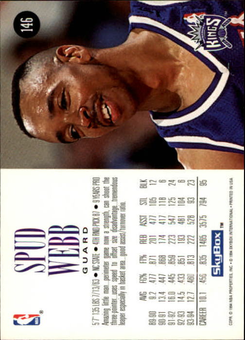 B3737- 1994-95 SkyBox Premium Bk #s 1-270 +Rookies -You Pick- 15+ FREE US SHIP - Picture 237 of 403