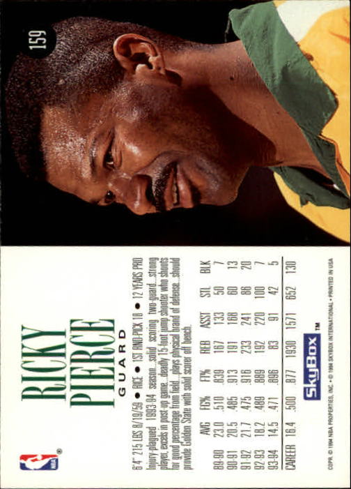 B3737- 1994-95 SkyBox Premium Bk #s 1-270 +Rookies -You Pick- 15+ FREE US SHIP - Picture 257 of 403